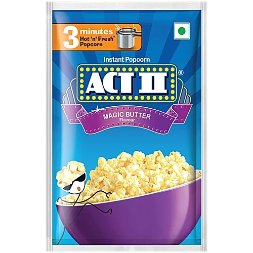 ACT II Magic Butter Instant Popcorn, 35 g
